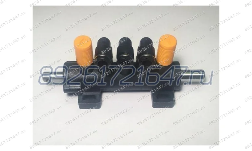 Клапан пятиходовой для ШМС 3Г-образный крепление снизу, Dшток=12 мм в сборе фото