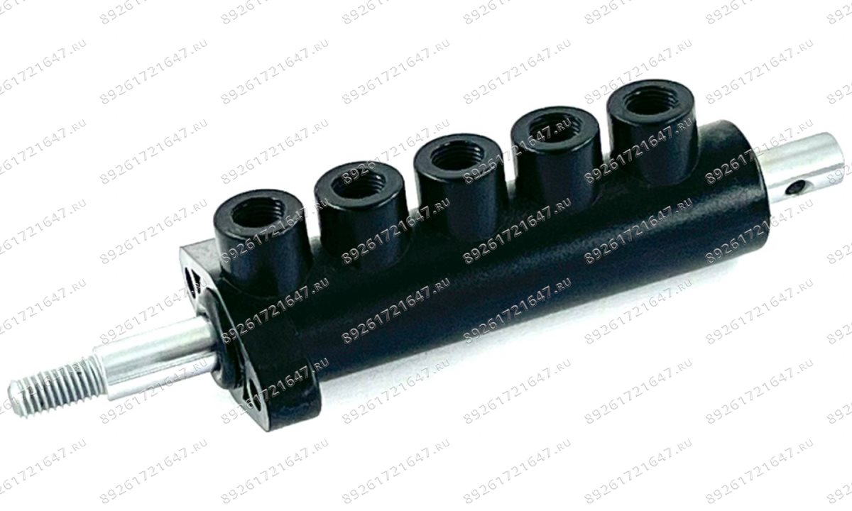  Клапан пятиходовой для ШМС крепление спереди Dшток=10 (без фитингов) (0)