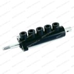 Клапан пятиходовой для ШМС крепление спереди Dшток=10 (без фитингов) фото