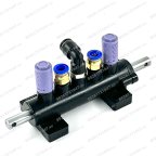  Клапан пятиходовой С для ШМС Г-образный, крепление снизу Dшток=10 в сборе мни (1)