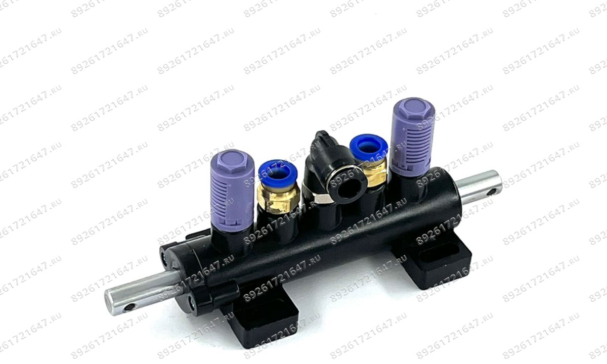  Клапан пятиходовой С для ШМС Г-образный, крепление снизу Dшток=10 в сборе (0)