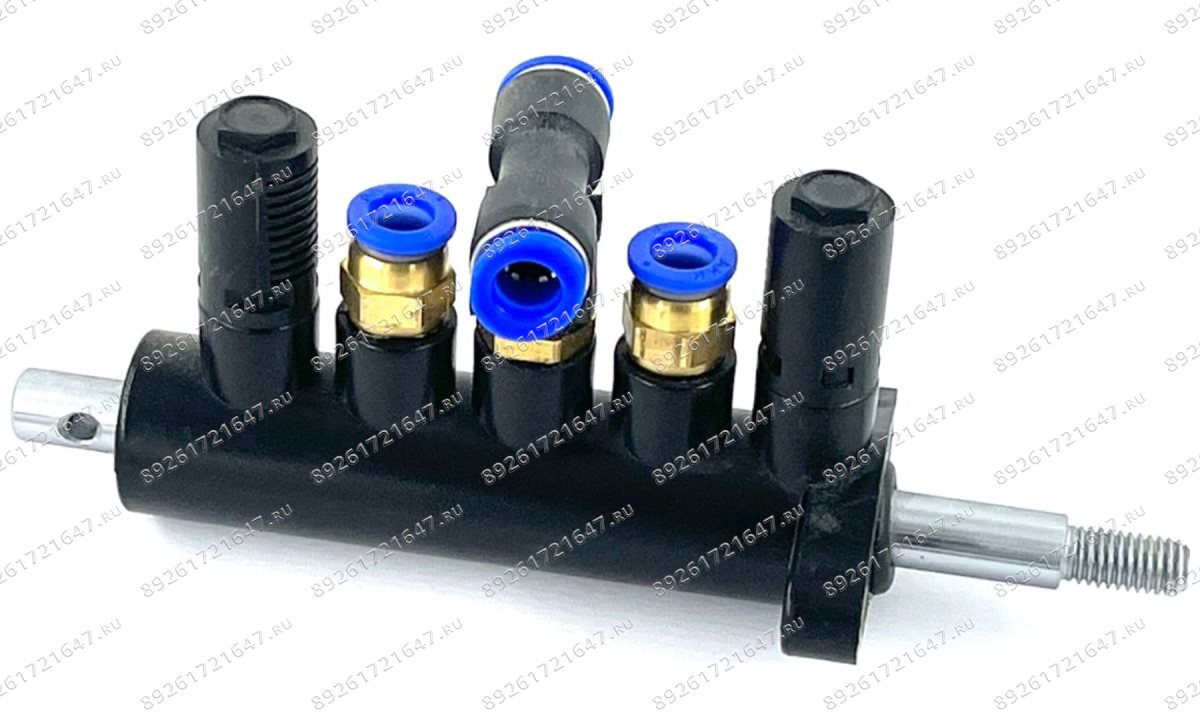  Клапан пятиходовой для ШМС Т-образный, крепление спереди шток=10 мм 6000222 (0)