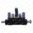  Пневмораспределитель пятиходовой правый V521, V624, V626, V626IT, V730 мни (2)