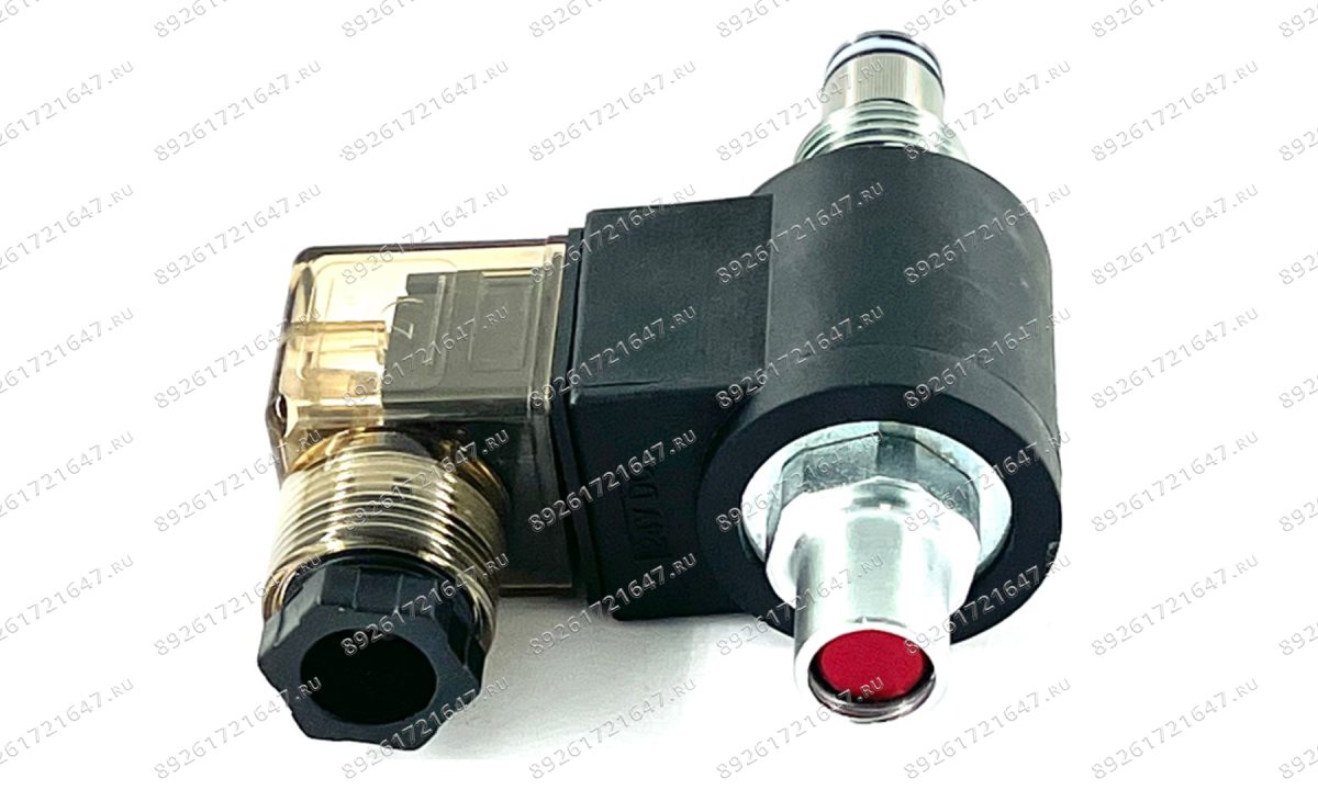  Клапан спускной электромагнитный на гидростанцию подъёмника 220V AС 20 мм (1)