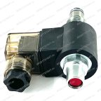  Клапан спускной электромагнитный на гидростанцию подъёмника 220V AС 20 мм мни (1)