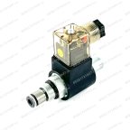 Клапан спускной электромагнитный на гидростанцию подъёмника 220V AС 19 мм фото