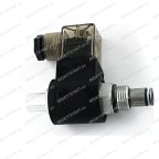  Клапан спускной электромагнитный на гидростанцию подъёмника 24V DС  19мм мни (3)