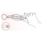  Клещи для стопорных колец KA-5076 KINGTOOL мни (2)