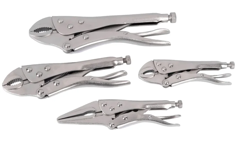 Клещи фиксирующие (набор 4 предмета) WP201001 WORKPRO фото