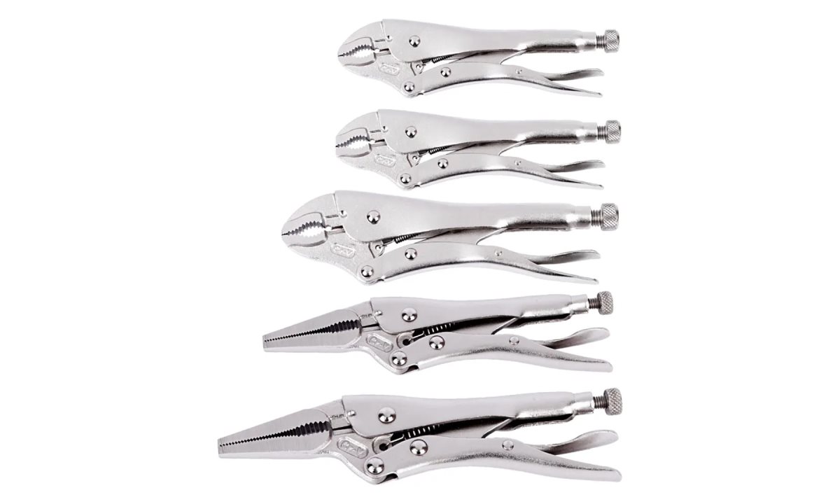  Клещи фиксирующие (набор 5 предметов) WP201002 WORKPRO (0)