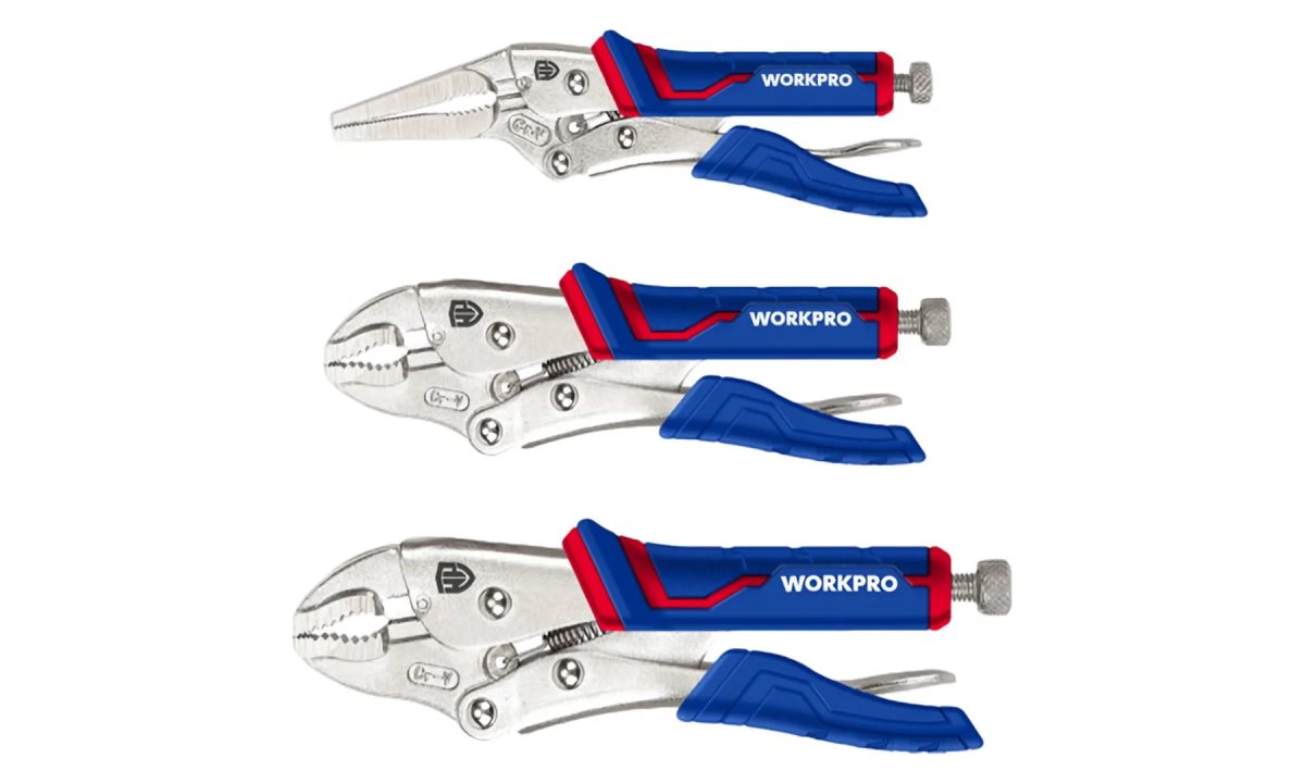  Клещи фиксирующие PRO (набор 3 предмета) WP201003 WORKPRO (0)