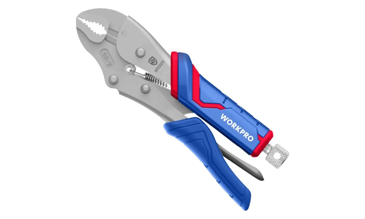  Клещи фиксирующие С-образные с плоским зажимом 250мм WP231070 WORKPRO (0)