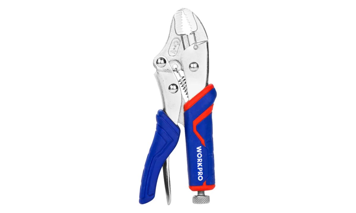  Клещи фиксирующие С-образные с плоским зажимом 130мм WP231072 WORKPRO (1)