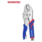  Клещи фиксирующие 180мм проф WP231073 WORKPRO мни (1)