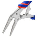  Клещи фиксирующие с длинными носами 230мм проф WP231076 WORKPRO мни (2)