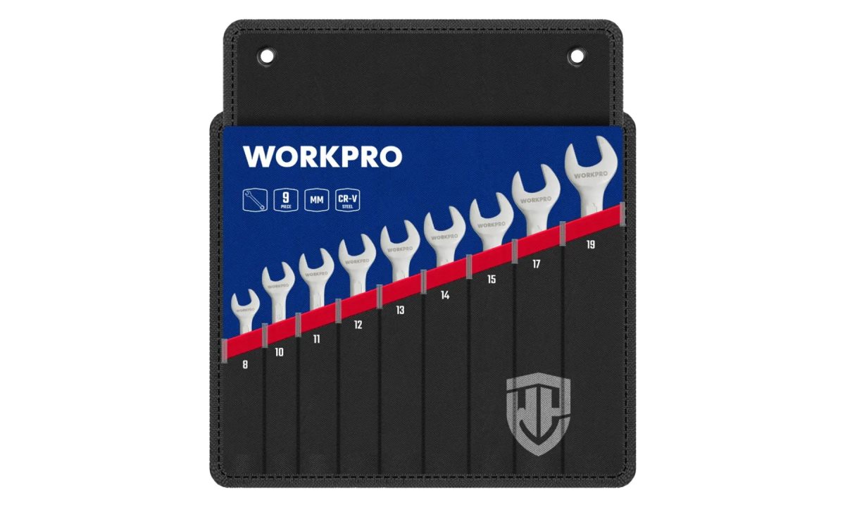  Ключи комбинированные набор 9шт (8-19мм) WP202502 WORKPRO (0)