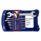  Ключи рожковые двусторонние набор 8шт (6-22мм) WP202506 WORKPRO мни (0)