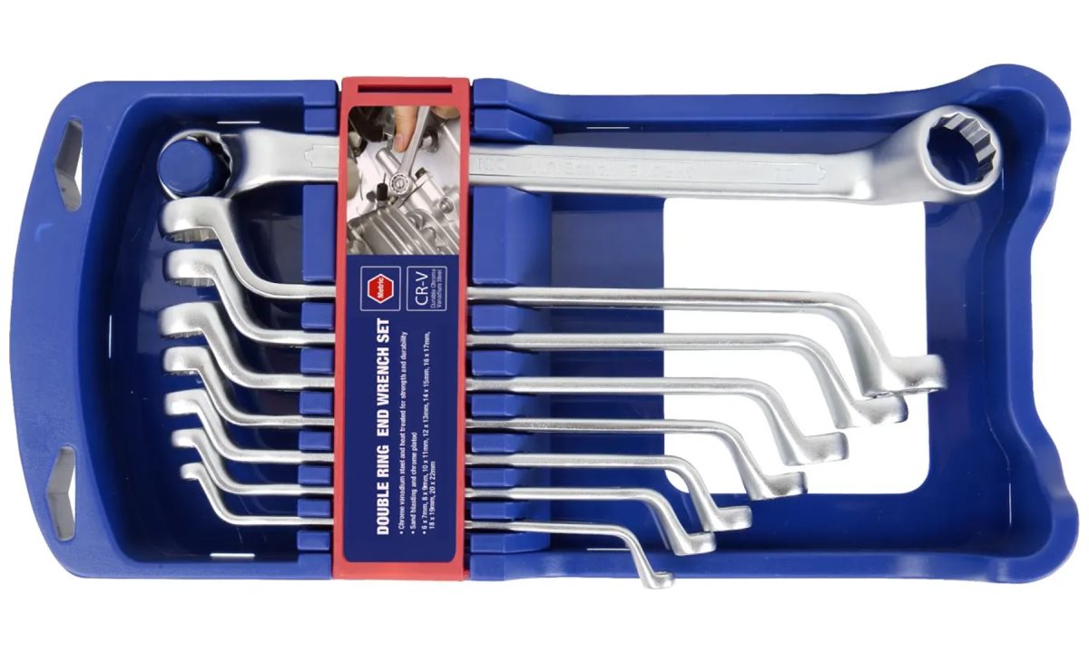  Ключи накидные двусторонние набор 8шт (6-22мм) WP202509 WORKPRO (0)