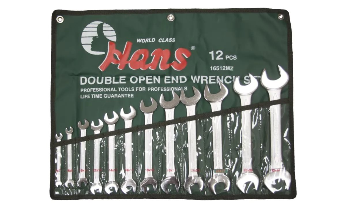  Набор рожковых гаечных ключей Hans, 16512MZ (0)