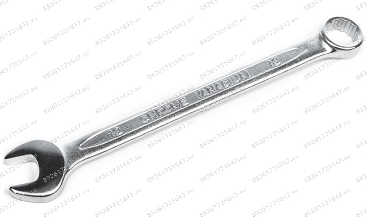  Комбинированный ключ европейский тип, 12 мм, СТАНКОИМПОРТ, CS-11.01.12С (0)