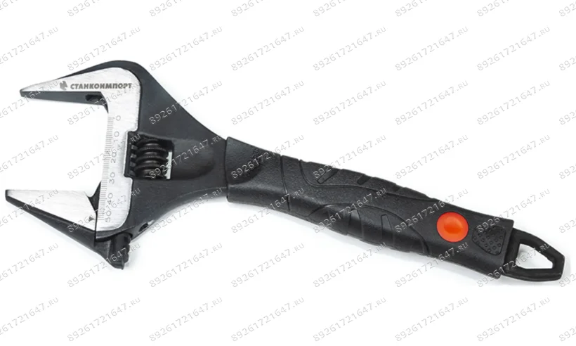 CS-11.07.10 Ключ разводной с тонкими губками 255 мм. захват 50 мм. фото