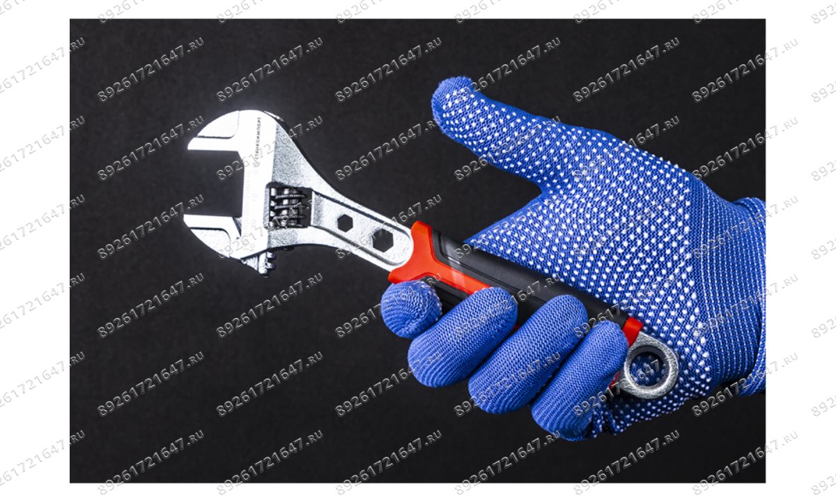  Ключ разводной 200 мм. захват 30 мм. Станкоимпорт CS110808 (0)