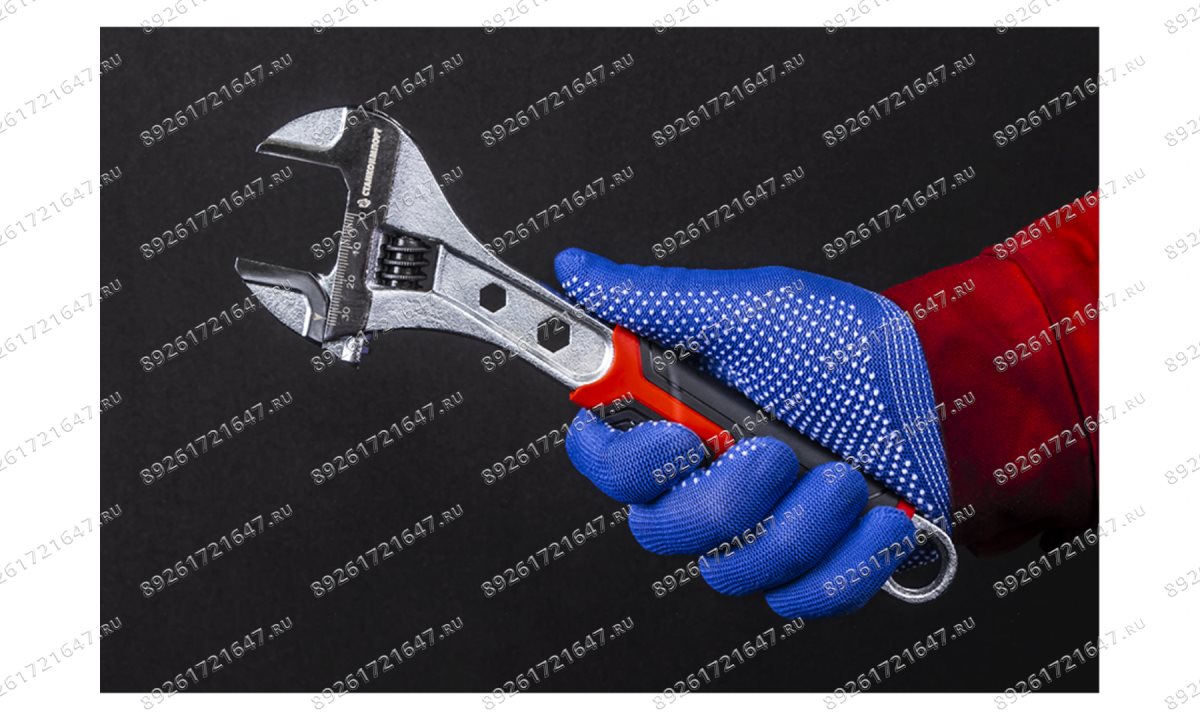  Ключ разводной 250 мм. захват 35 мм. Станкоимпорт CS110810 (0)