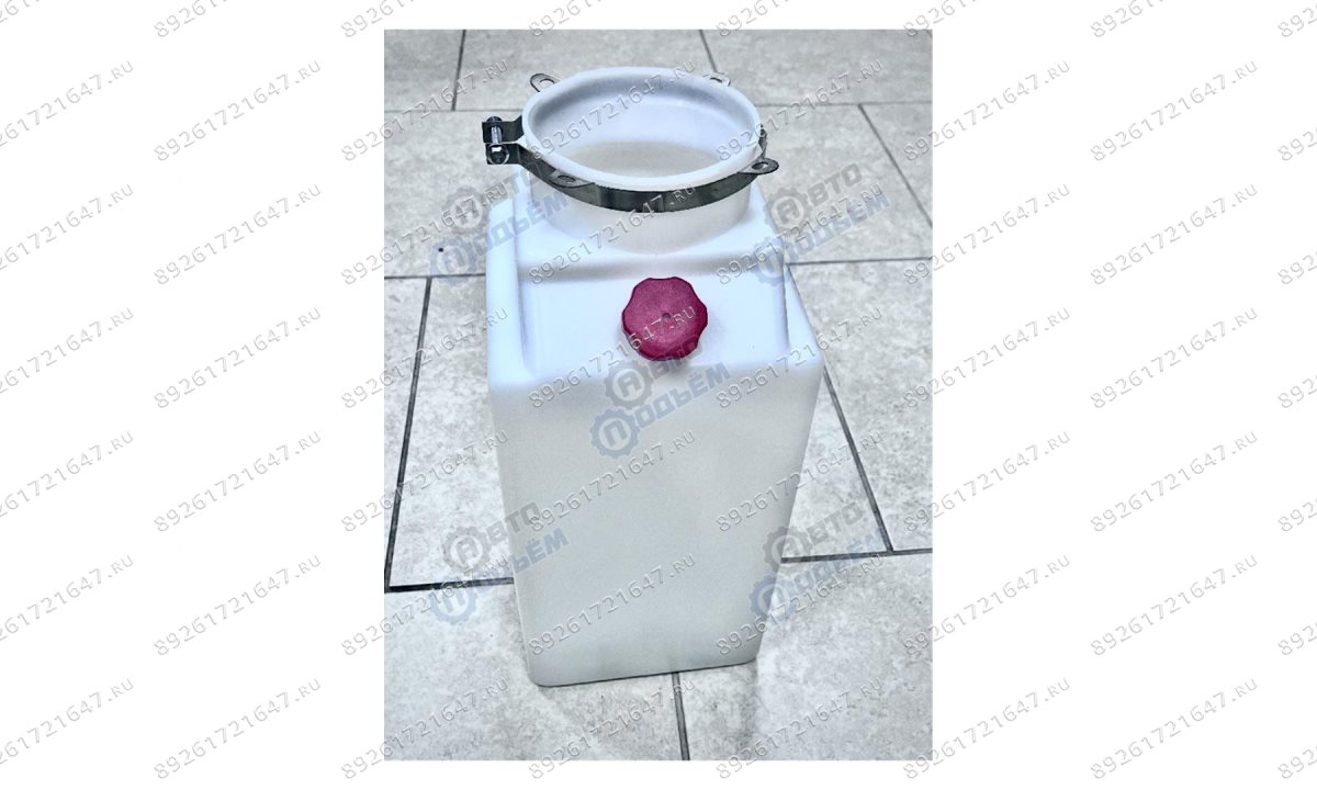  Бак пластиковый универсальный на гидростанцию для подъёмника 10 л. PU/9P (1)