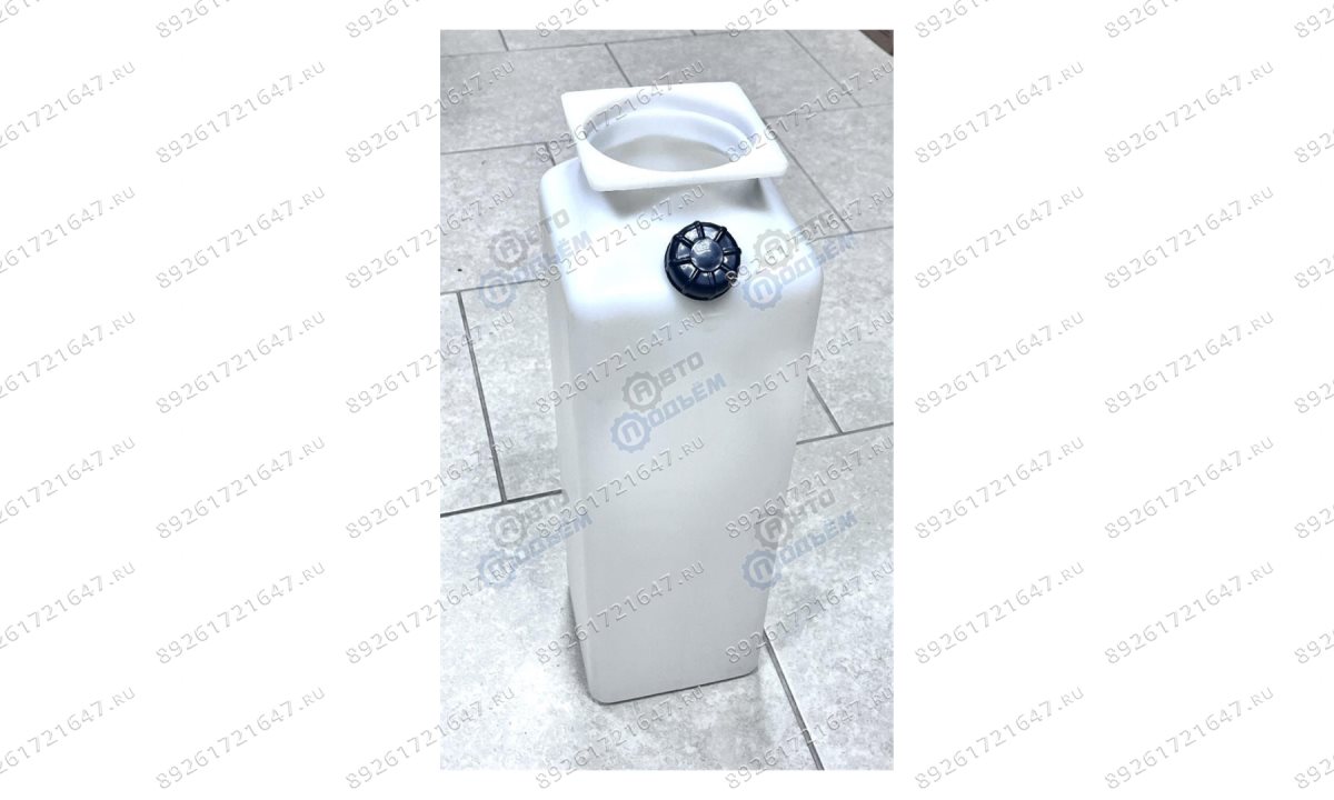  Бак пластиковый универсальный на гидростанции для подъёмника 12 литров (1)