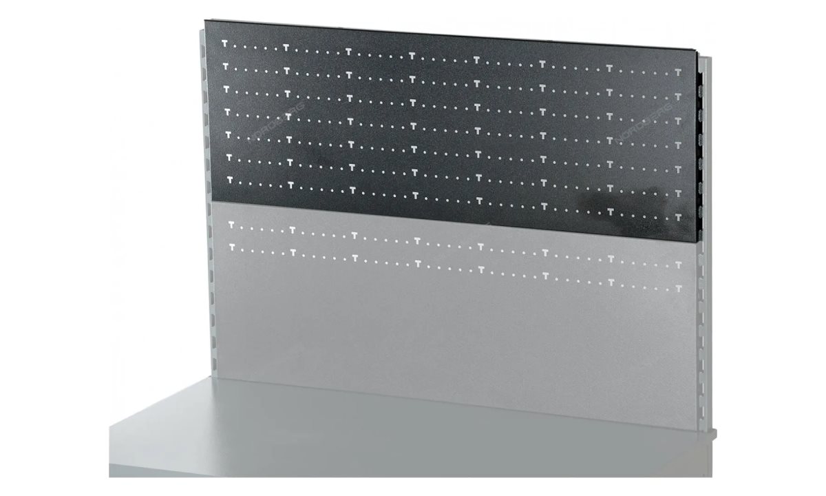  Панель перфорированная усиленная серая NWS10 (1)