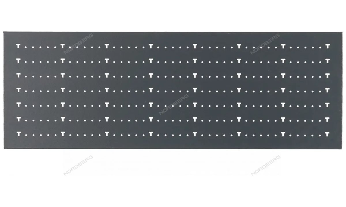  Панель перфорированная усиленная серая NWS10 (0)