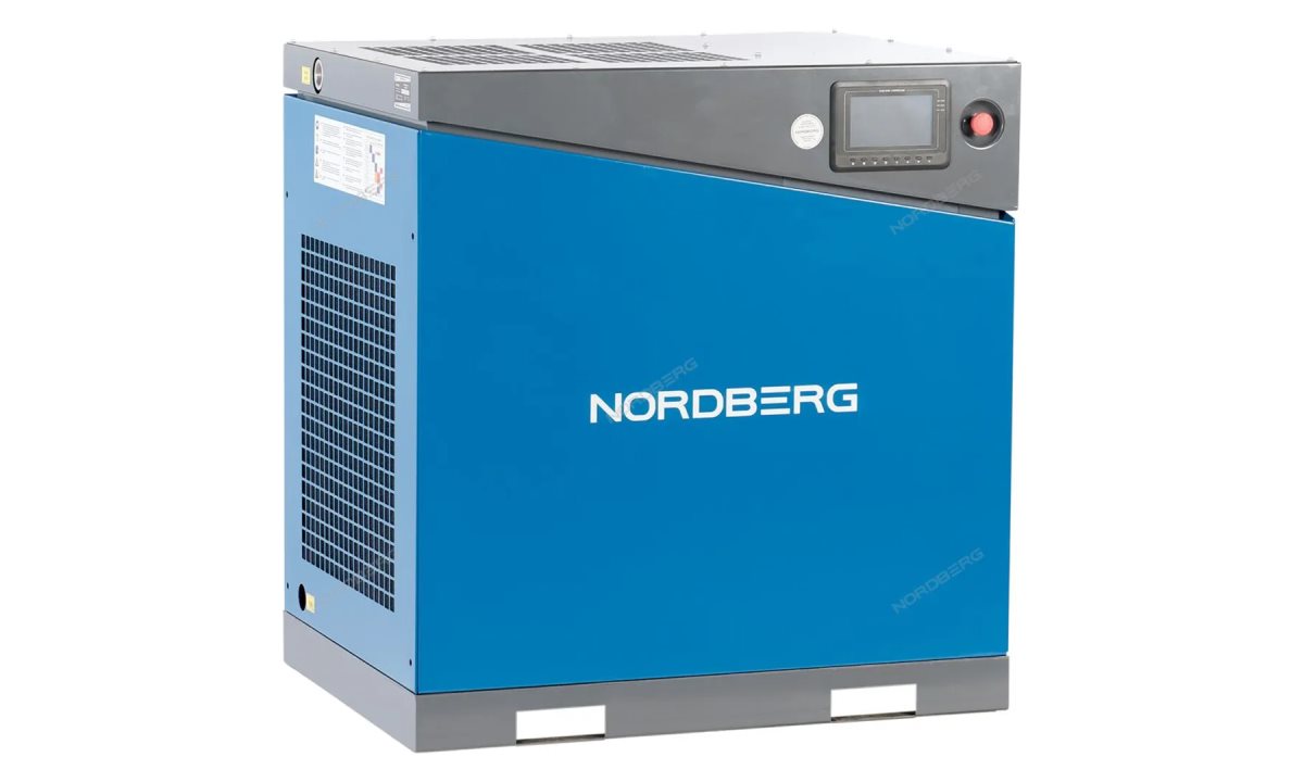  Компрессор винтовой, 22кВт, 15Бар, 2600л/мин, без ресивера NCA20R (1)