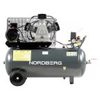  Компрессор поршневой с ременной передачей 380В, ресив. 100л, 580л/мин NCP100/580 мни (1)