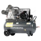  Компрессор поршневой с ременной передачей 380В, ресив. 100л, 950л/мин NCP100/950 мни (0)