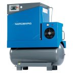  Компрессор винтовой, 11кВт, ресивер 500л, 10Бар, 1450л/мин, осушитель NORDBERG NCA15RD мни (2)