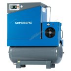  Компрессор винтовой, 15кВт, ресивер 500л, 10Бар, 1910л/мин, осушитель NORDBERG NCA20RD мни (0)