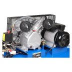  КОМПРЕССОР 2-х поршн., ременной, чугунная головка, 220В, ресив. 100л, 320л/мин NORDBERG NCE100/360 мни (1)