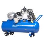  КОМПРЕССОР 3-х поршн., ременной, чугунная головка, 380В, ресив. 180л, 800л/мин NORDBERG NCE200/810 мни (4)