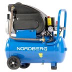  Компрессор поршневой 220В, ресив. 24л, 240л/мин NORDBERG NCE25/240 мни (0)