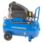  Компрессор поршневой 220В, ресив. 50л, 240л/мин NORDBERG NCE50/240 мни (2)