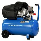  Компрессор поршневой V-образный 220В, ресив. 50л, 410л/мин NORDBERG NCE50/410V мни (0)