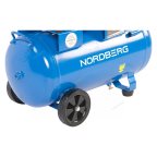 Компрессор безмасляный 220В, ресив. 50л, 440л/мин NORDBERG NCEO50/440 мни (4)