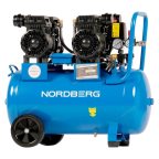  Компрессор безмасляный 220В, ресив. 50л, 440л/мин NORDBERG NCEO50/440 мни (0)