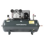  Компрессор поршневой с ременной передачей 380В, ресив. 270л, 880л/мин NORDBERG NCP300/880 мни (1)