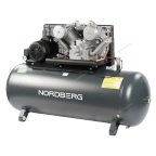 Компрессор поршневой с ременной передачей 380В, ресив. 500л, 1000л/мин NORDBERG NCP500/1000-16 мни (3)