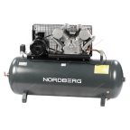  Компрессор поршневой с ременной передачей 380В, ресив. 500л, 1400л/мин NORDBERG NCP500/1400-16 мни (2)