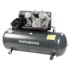  Компрессор поршневой с ременной передачей 380В, ресив. 500л, 1400л/мин NORDBERG NCP500/1400-16 мни (3)