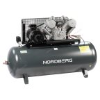  Компрессор поршневой с ременной передачей 380В, ресив. 500л, 1400л/мин NORDBERG NCP500/1400-16 мни (4)