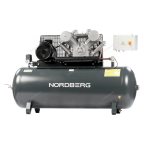  Компрессор поршневой с ременной передачей 380В, ресив. 500л, 1400л/мин NORDBERG NCP500/1400-16 мни (0)
