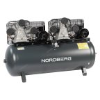  Компрессор поршневой с ременной передачей 380В, ресив. 500л, 1900л/мин NORDBERG NCP500/1900 мни (3)